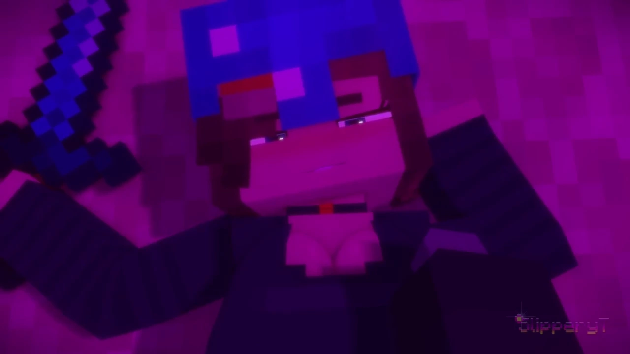 Jenny's peculiar journey in Minecraft Hentai Series: SlipperyT porn video
