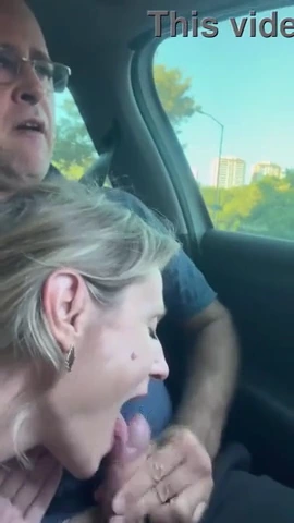 Beautiful girl enjoys real orgasm in car porn video