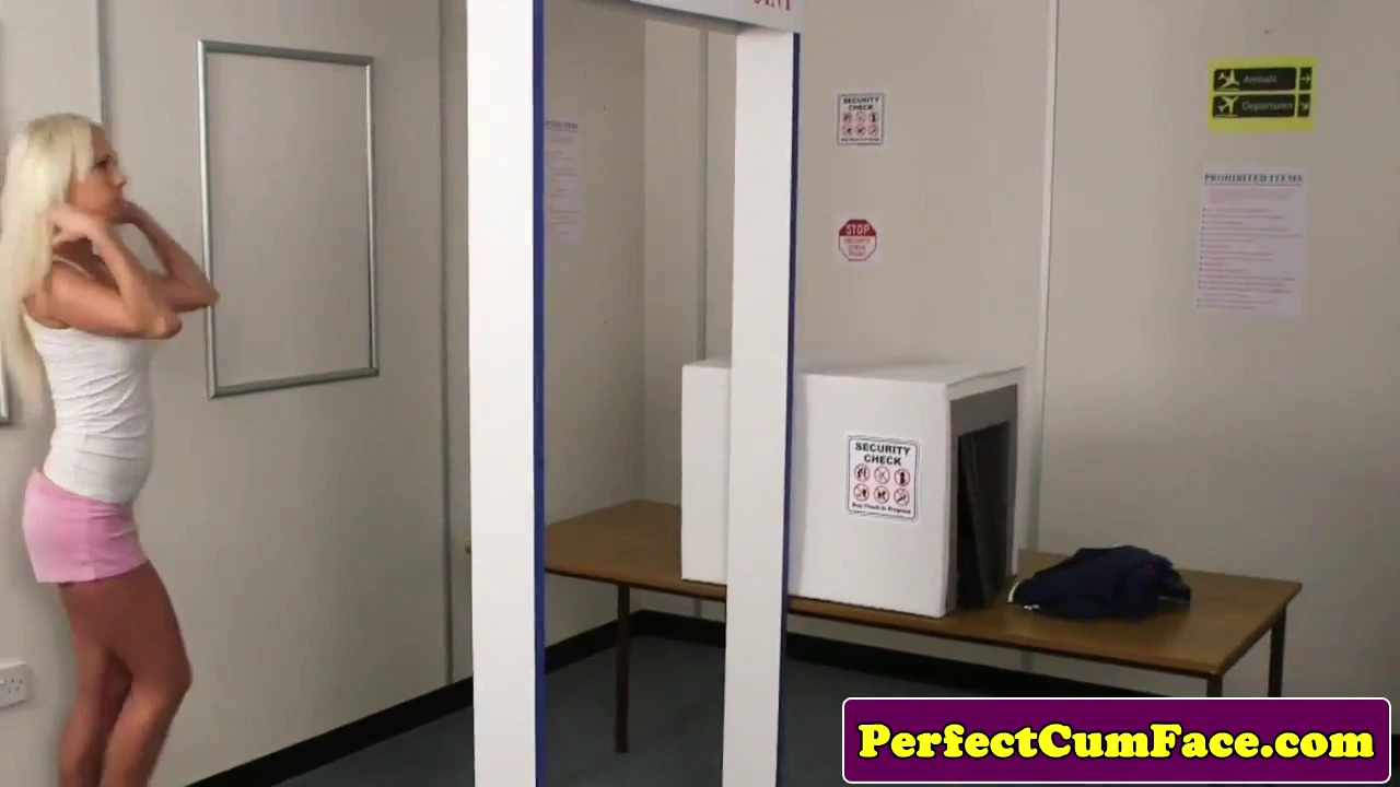 Facial and oral sex at the airport porn video